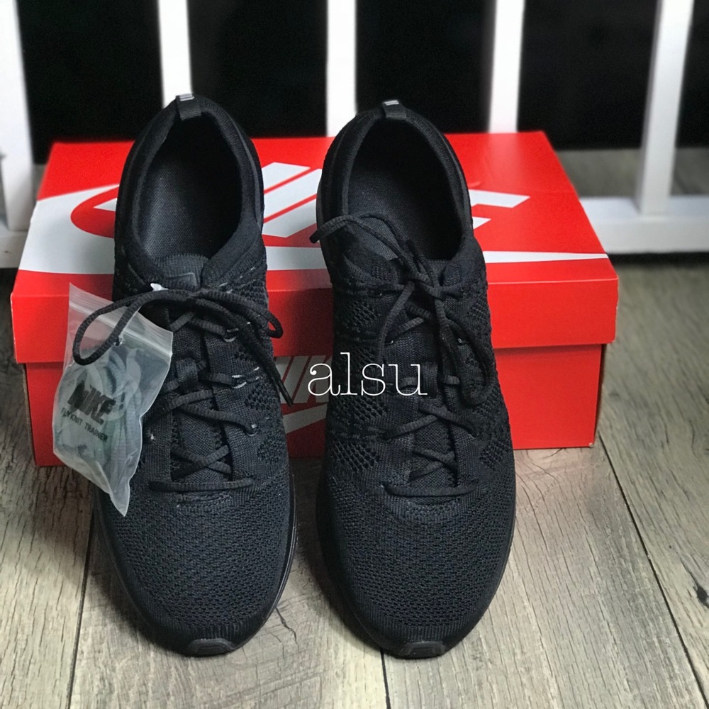 NWT Nike Flyknit Trainer Black M AUTHENTIC - Picture 5 of 8